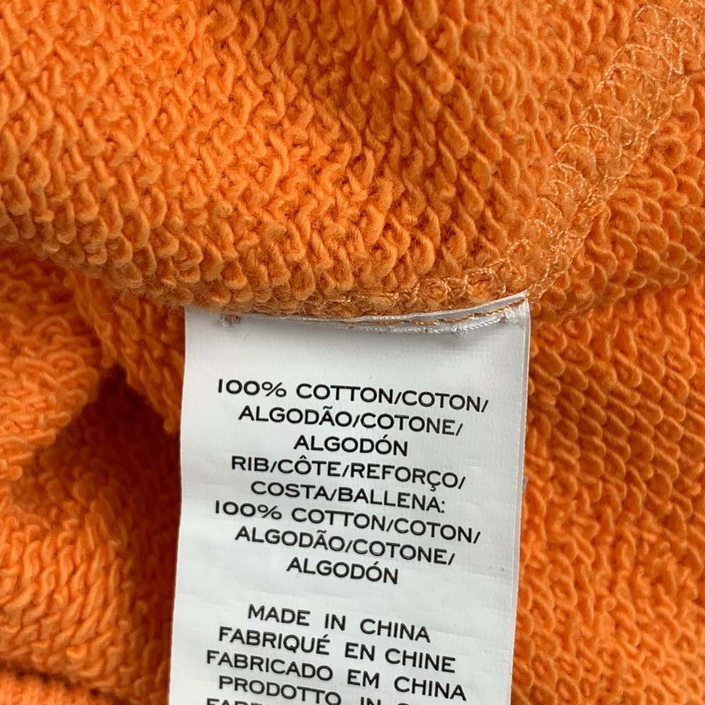 MARC JACOBS x PEANUTS Orange Black Graphic Cotton Crew-Neck Sweatshirt - Picture 4 of 5